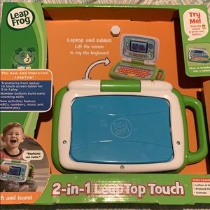 2 in 1 leap top touch